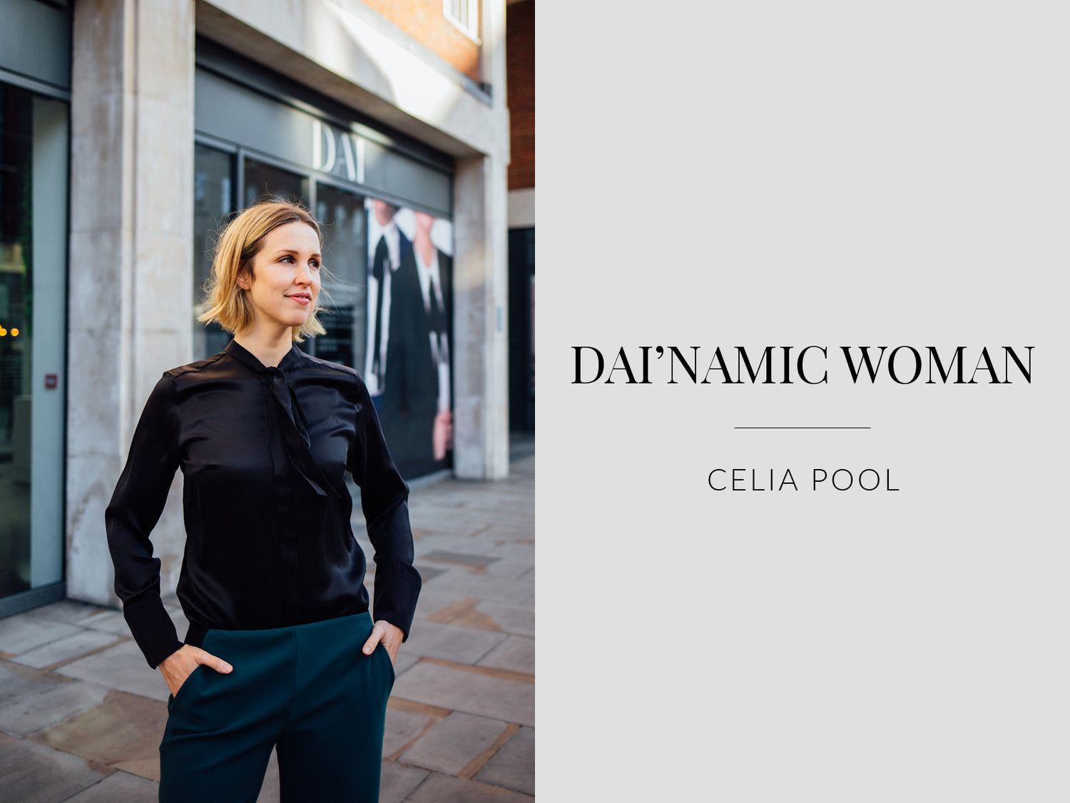 Dai'namic Woman: Celia Pool