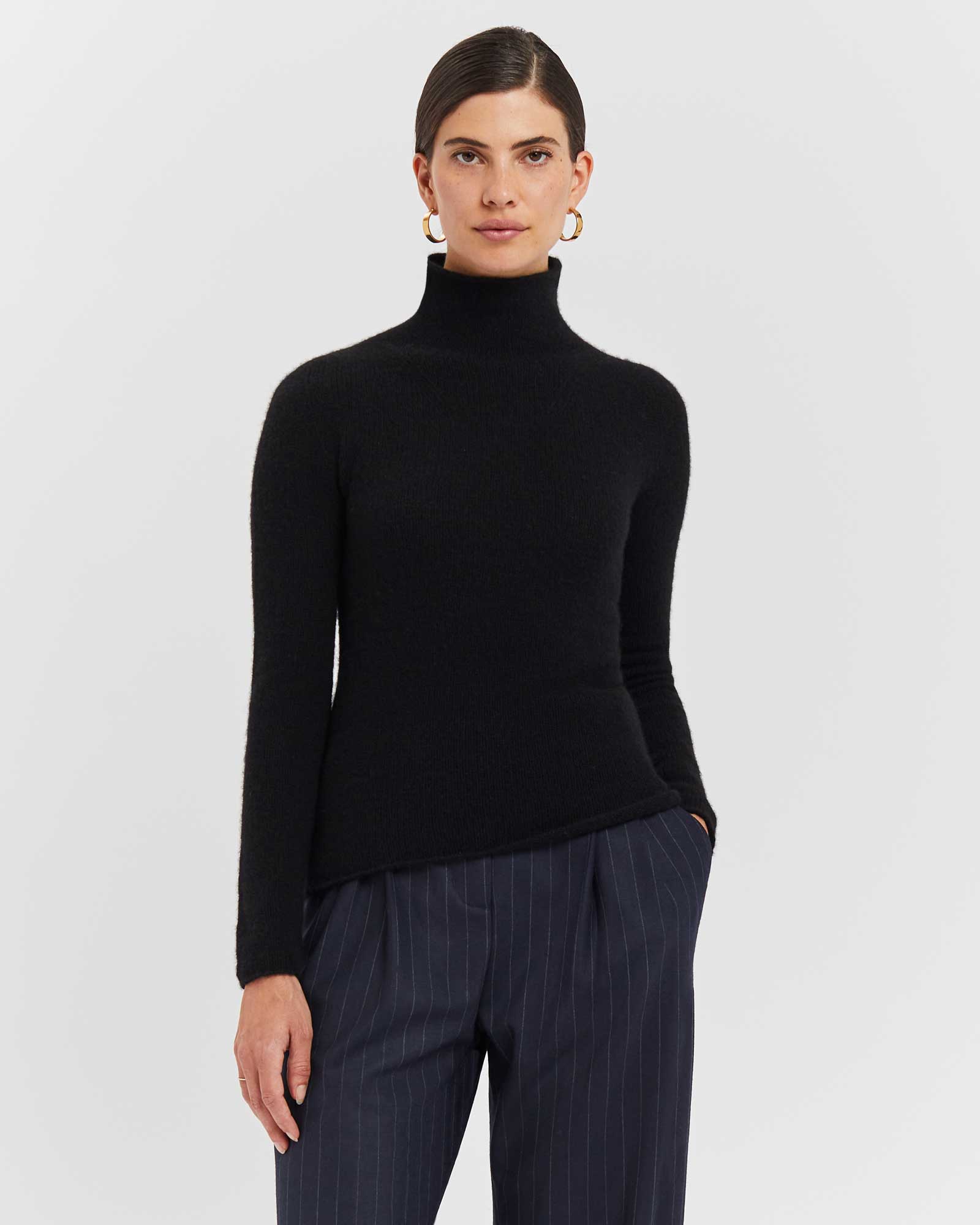 360 Seamless Cashmere Sweater Black