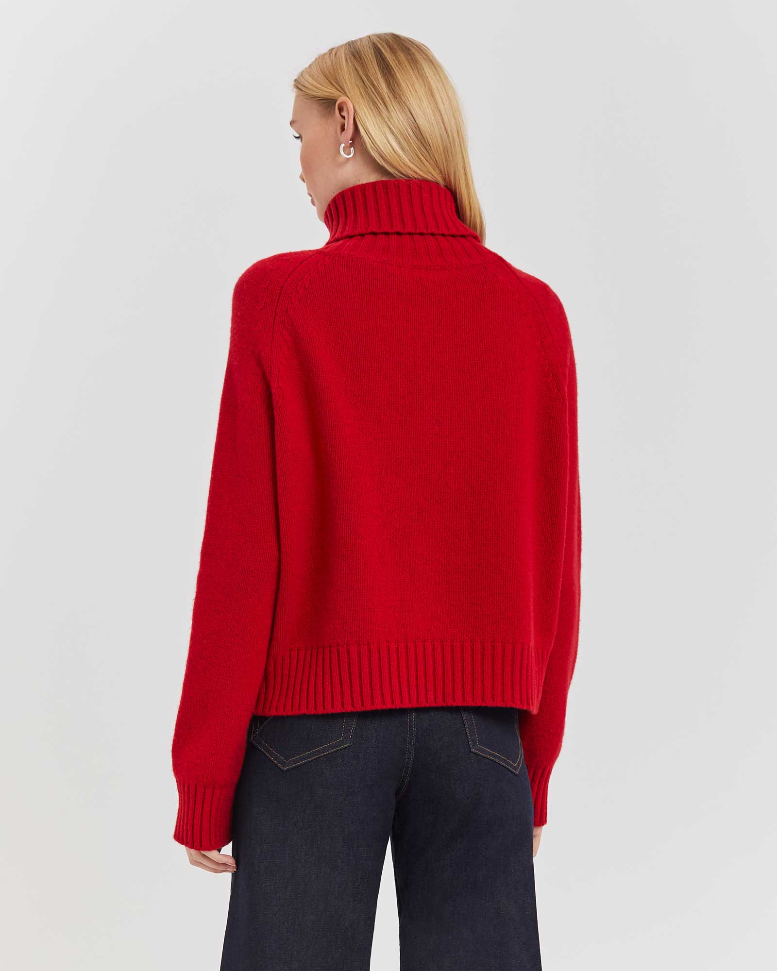 360 Cashmere Sweater Crimson