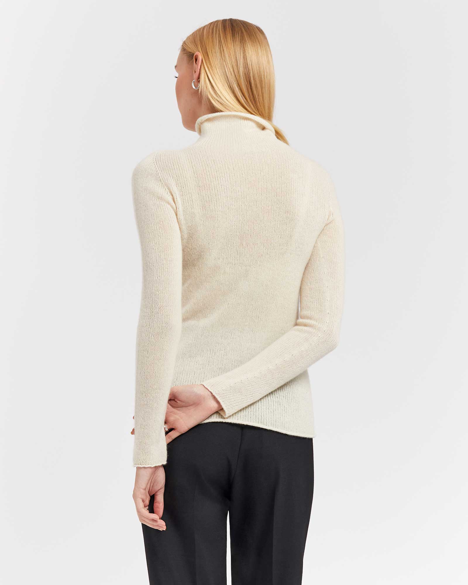 360 Seamless Cashmere Sweater Ivory