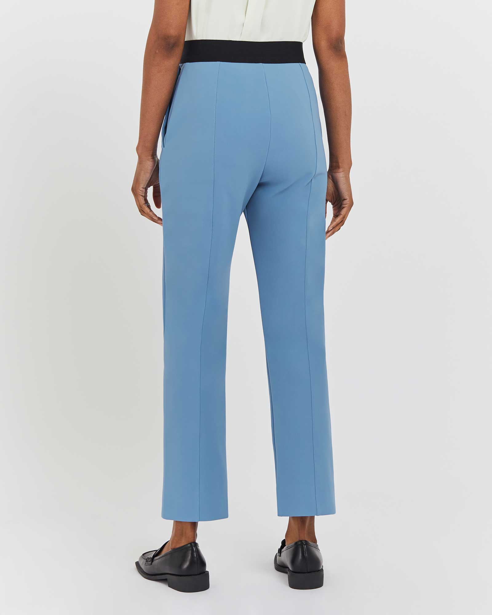 Trendyol Collection Pants - Dark blue - Cigarette pants - Trendyol