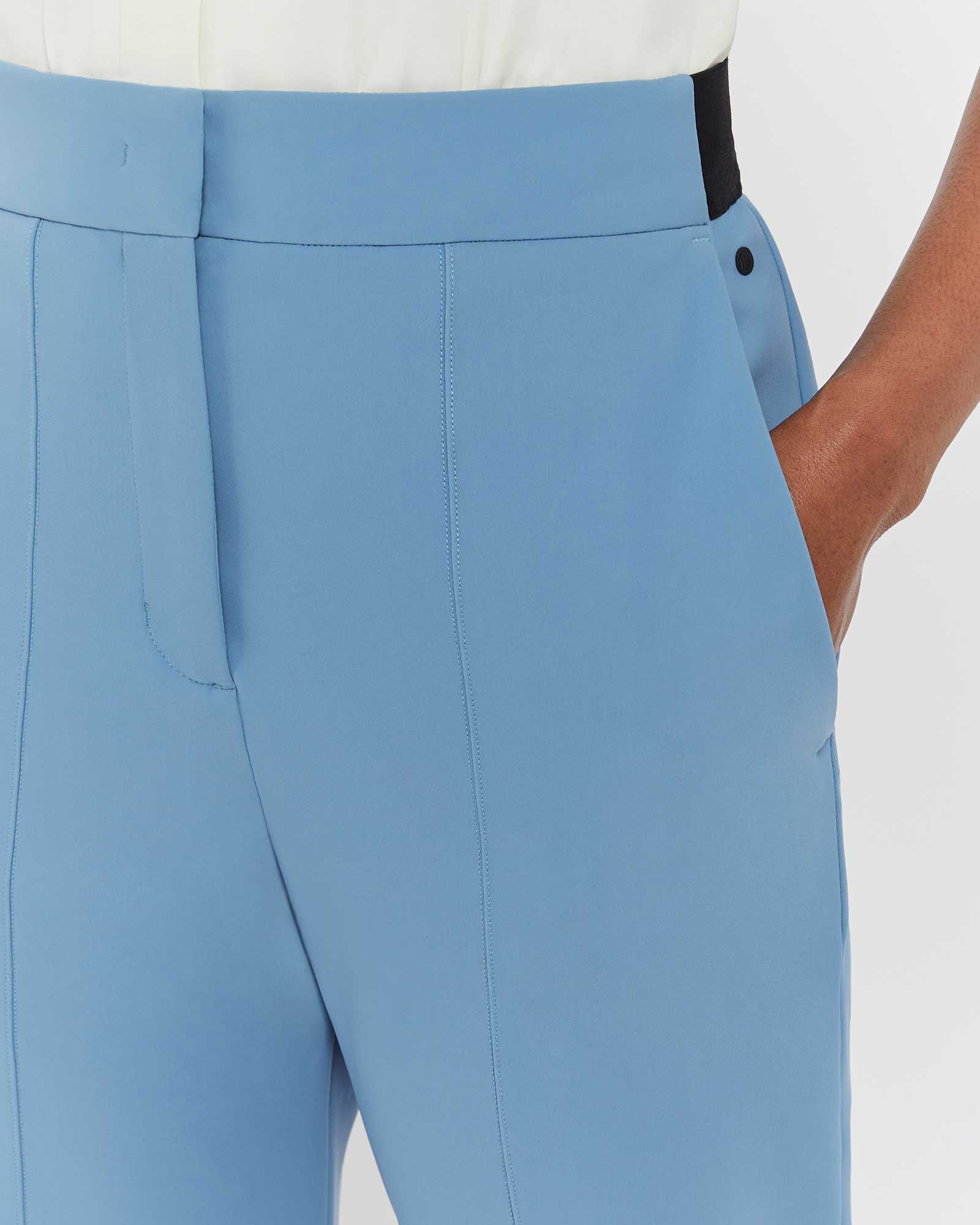 High Waisted Tailored Cigarette Trouser | boohoo
