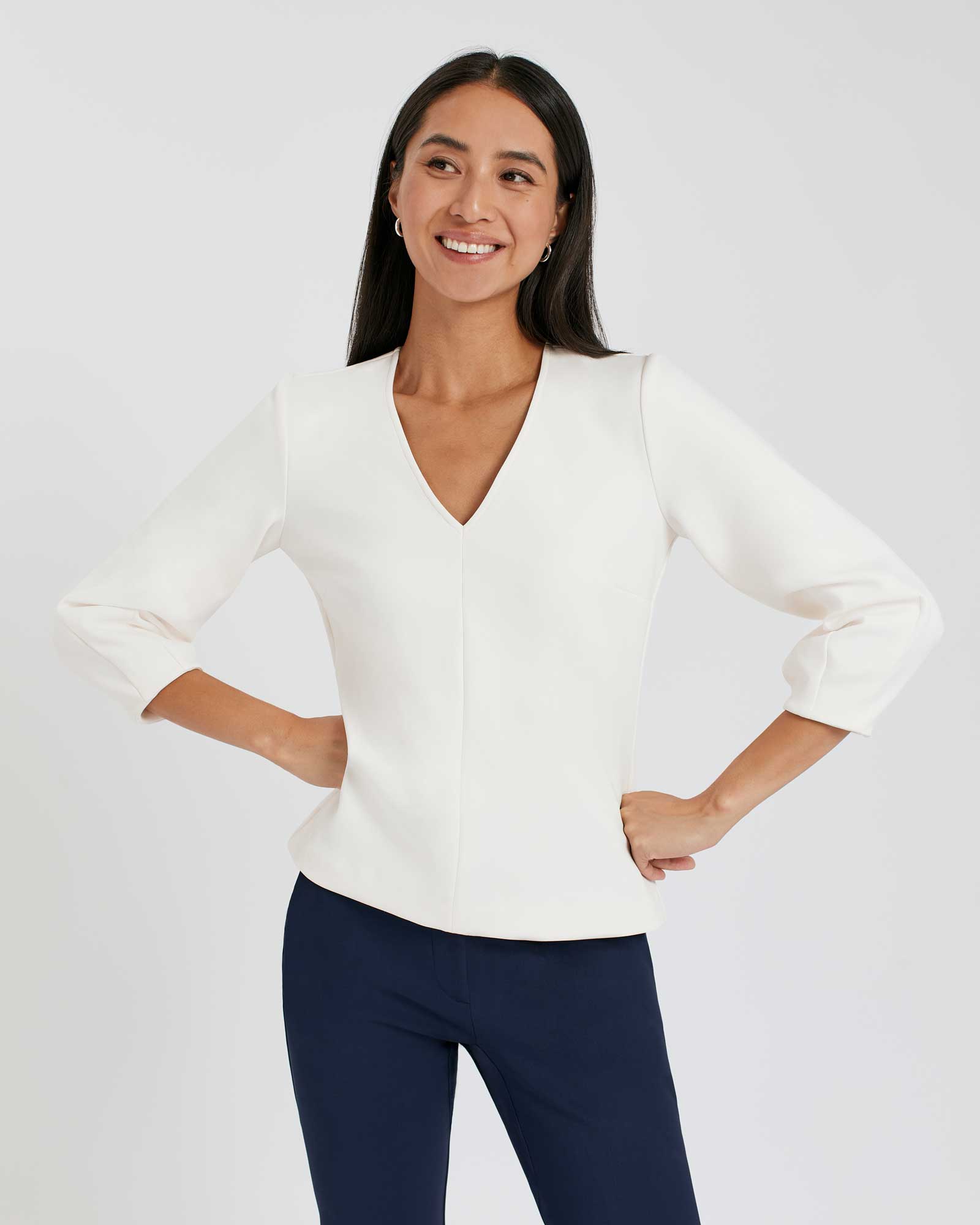 Victory Scuba Top Ivory